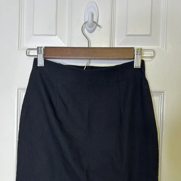 Papaya Black Mini Pencil Skirt for Work - Picture 5 of 5